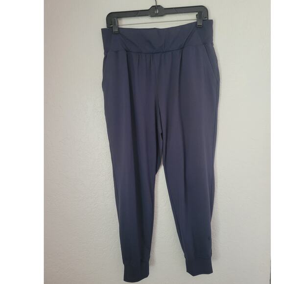 L.L. Bean Women's VentureSoft Knit Relaxed Joggers Women's Size Medium Navy Blue - Picture 5 of 12